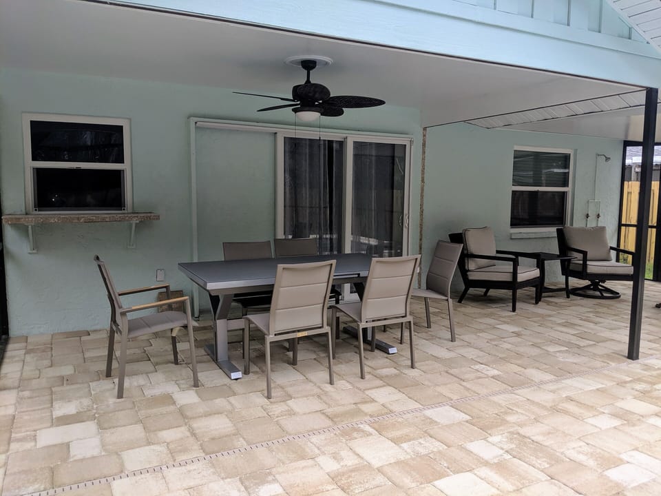 BBQ area