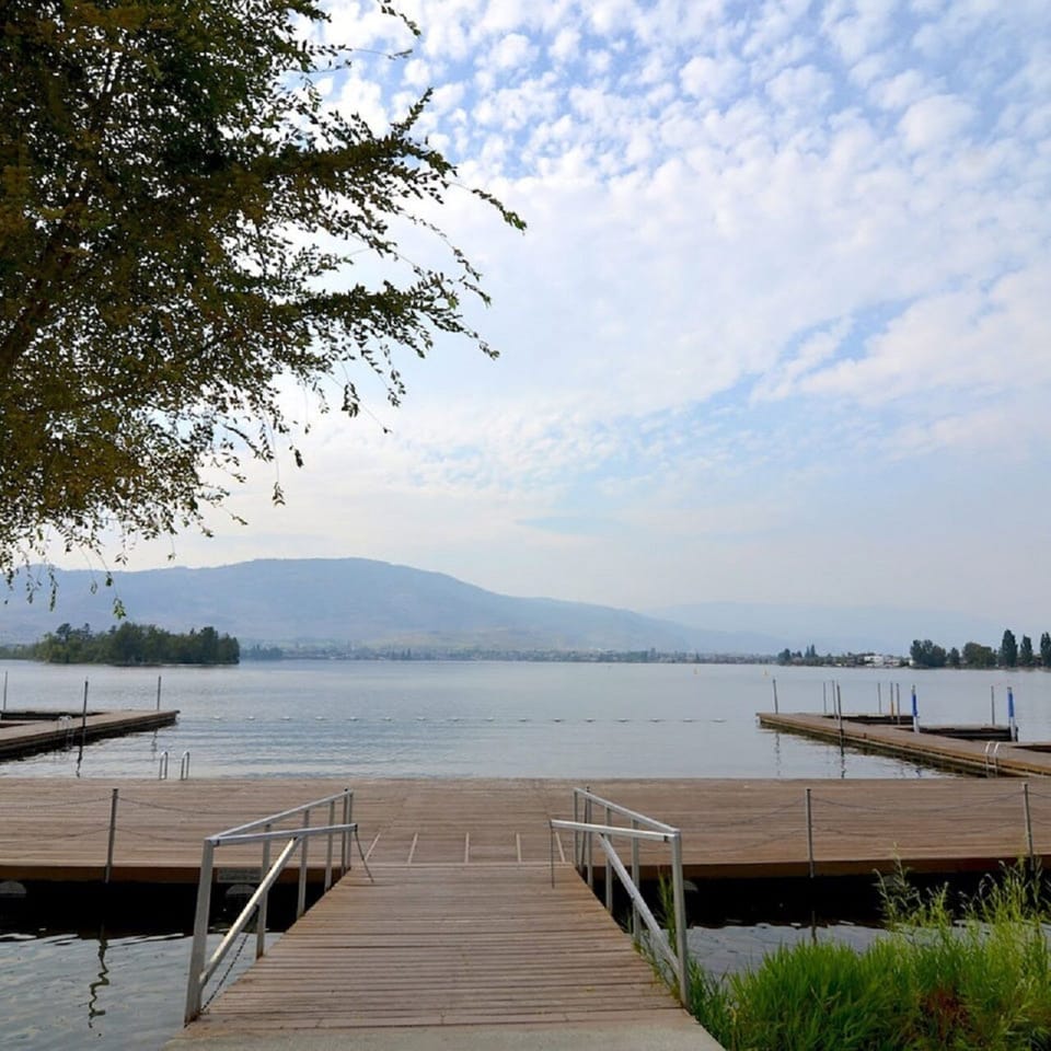 Extra Large dock with designated swimming area.