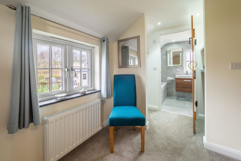Sunnyside Barn, Truro. First floor: Master bedroom