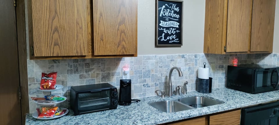 Remodeled kitchen
