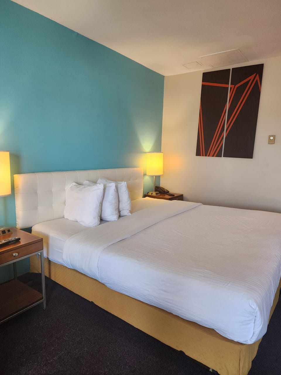 Blackout drapes, iron/ironing board, rollaway beds (surcharge)