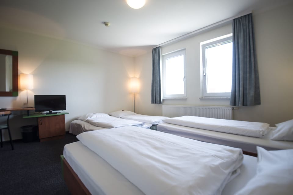 In-room safe, desk, laptop workspace, blackout drapes