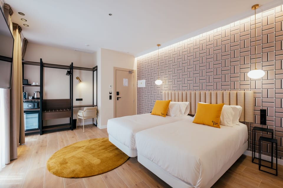 Deluxe Double or Twin Room | Down comforters, memory foam beds, minibar, in-room safe