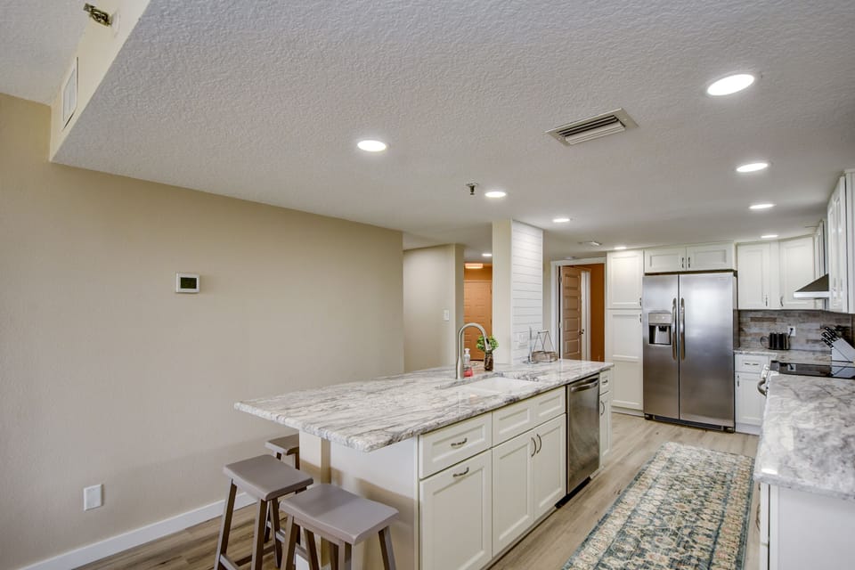Kitchen, dining