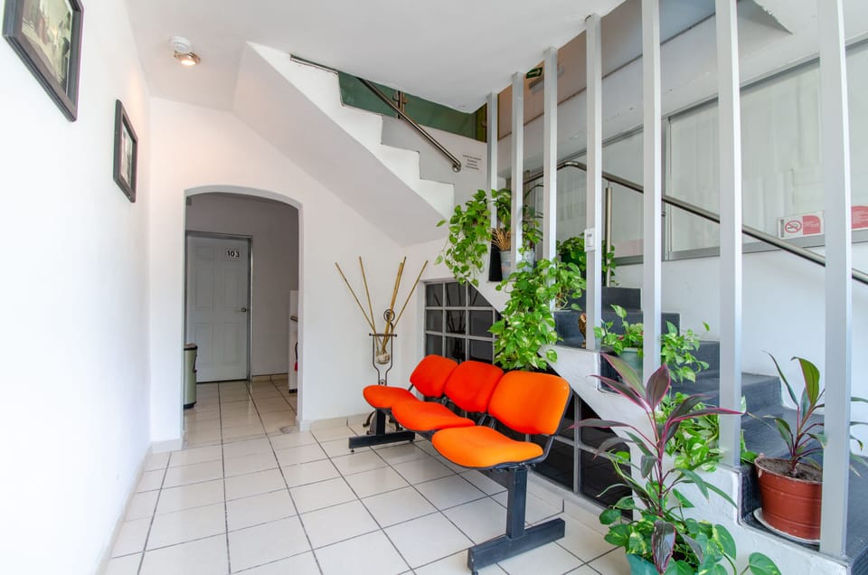Interior entrance