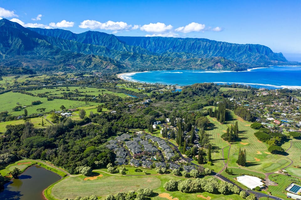 The beautiful north shore of Kaua'i.