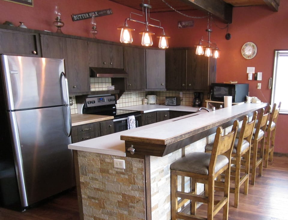Grandpa's Cabin - kitchen