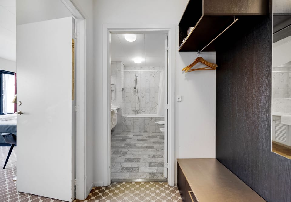 Superior Double Room | Pillowtop beds, desk, blackout drapes, iron/ironing board