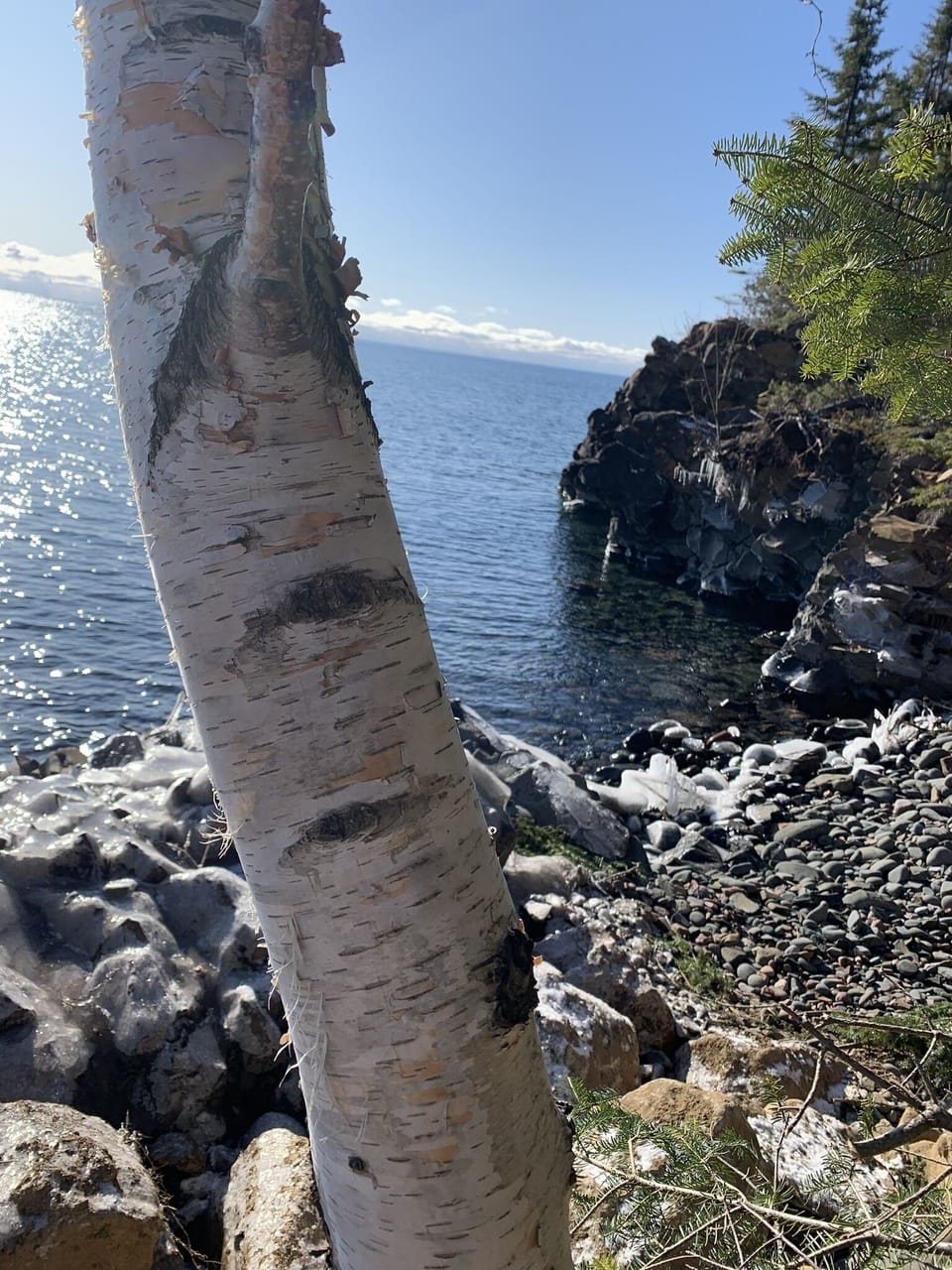 A view from our beach