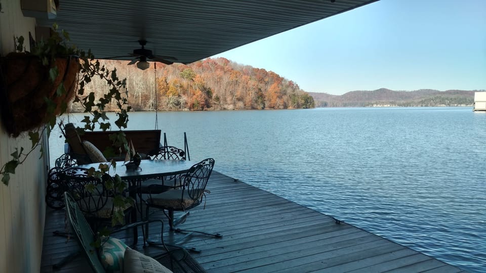 Main channel view from boathouse