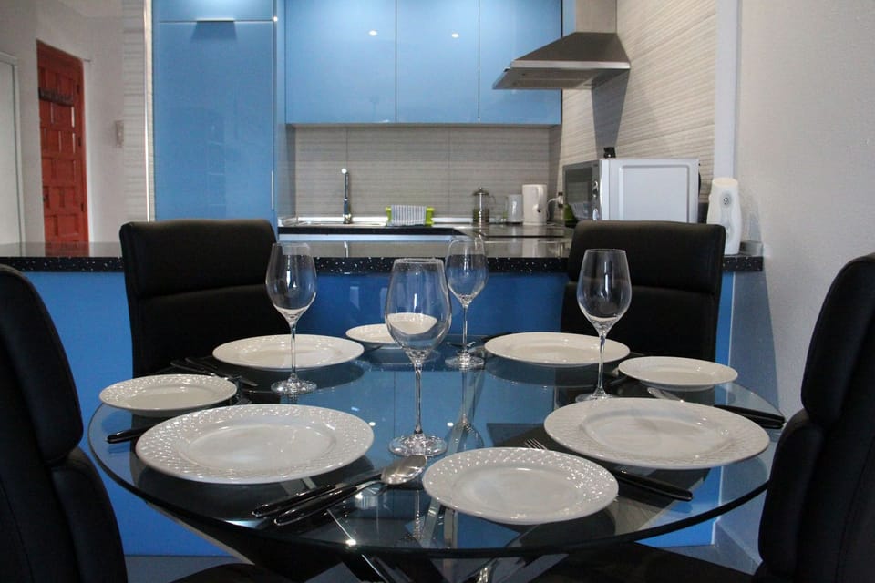Dining area of the apartment