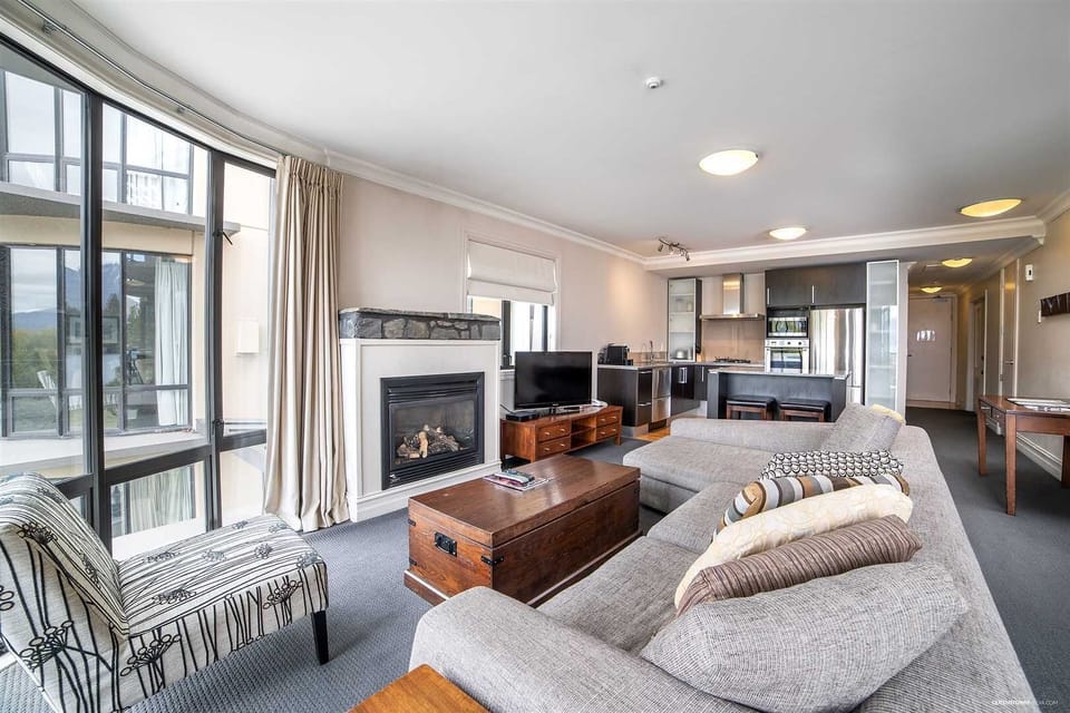 Private 2 Bedroom Deluxe Apartment | Living area | Flat-screen TV