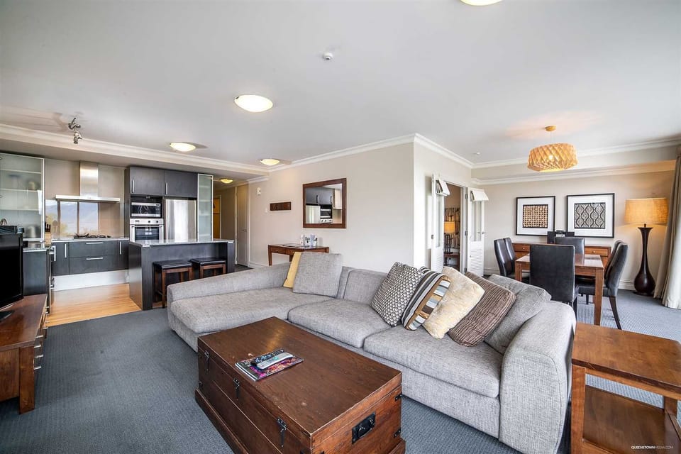 Private 2 Bedroom Deluxe Apartment | Living area | Flat-screen TV