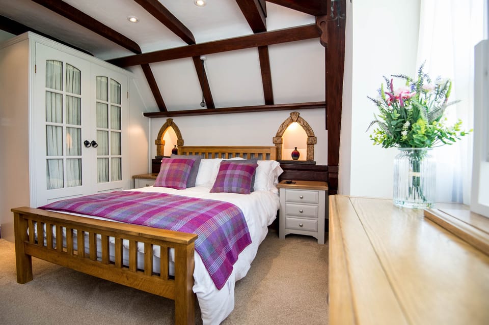 bedroom with original features