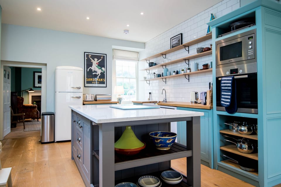 well equipped kitchen