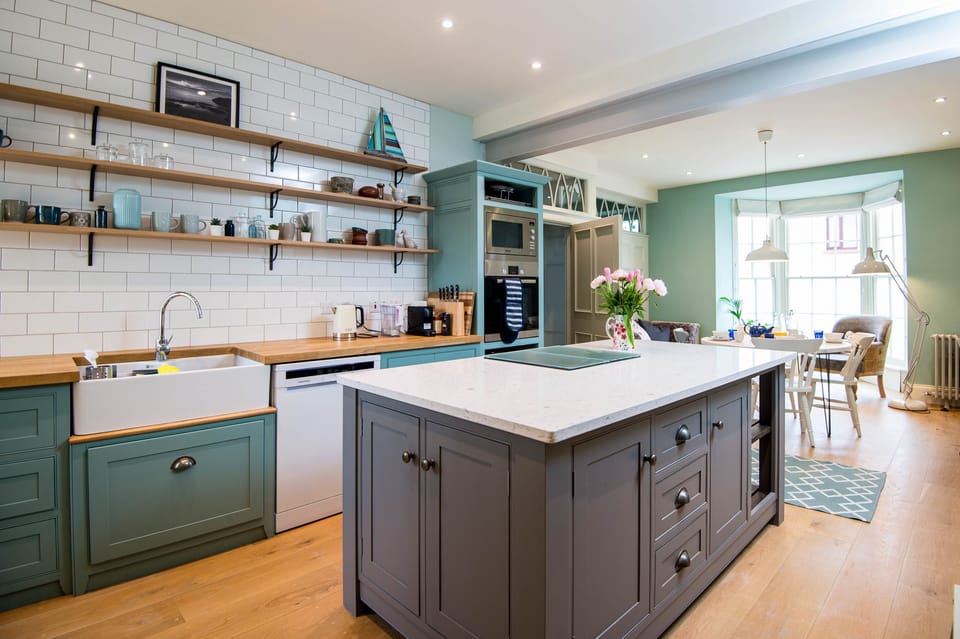 large Kitchen with Island