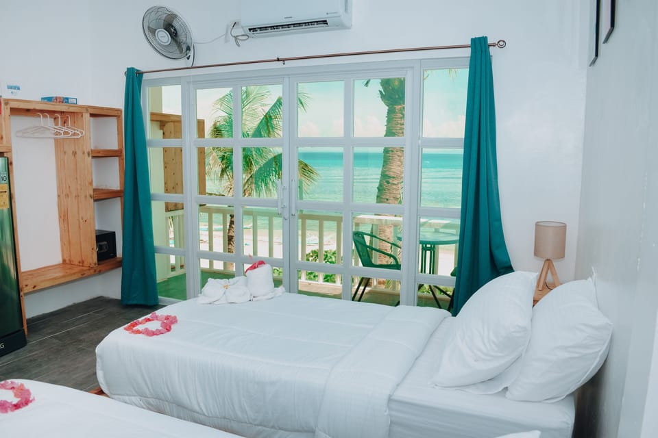Deluxe Double or Twin Room, Sea View | Beach/ocean view