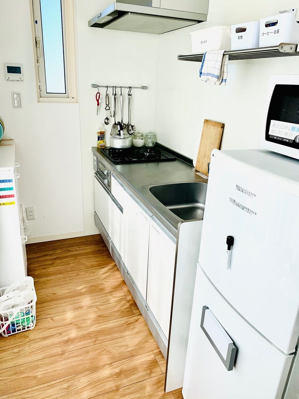 Shared fridge, shared microwave