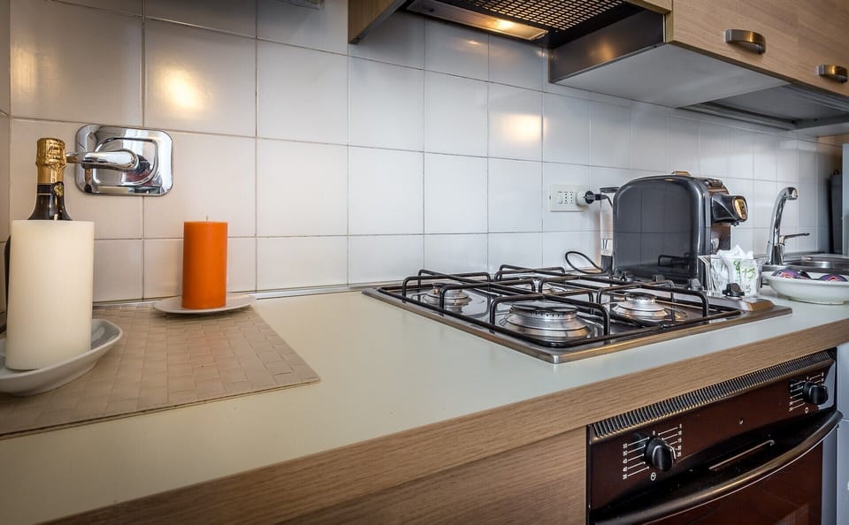 Classic Apartment, 1 Bedroom | Private kitchen | Full-size fridge, oven, stovetop, espresso maker