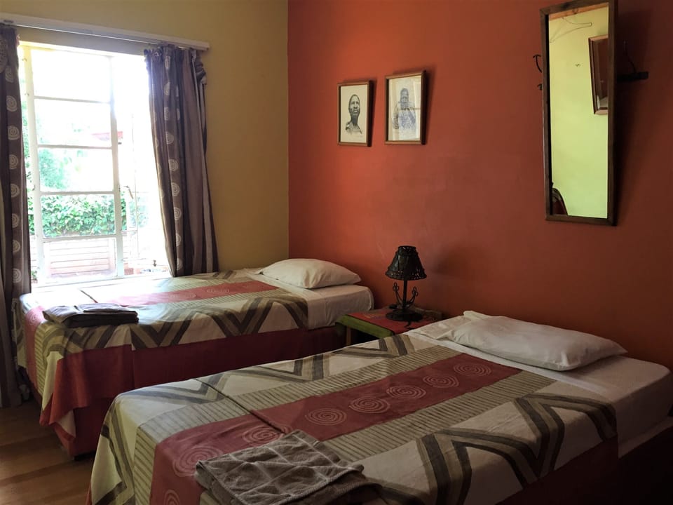 Twin Room (Mbabane) | Blackout drapes, iron/ironing board, rollaway beds, free WiFi