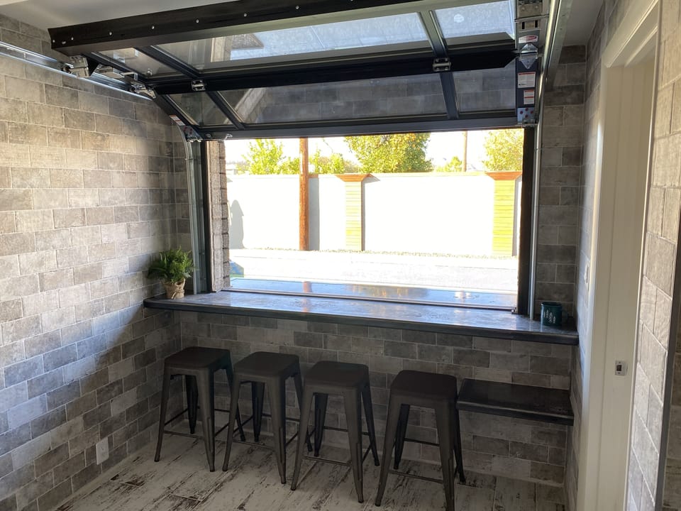 UPDATED PHOTO! Garage window installed