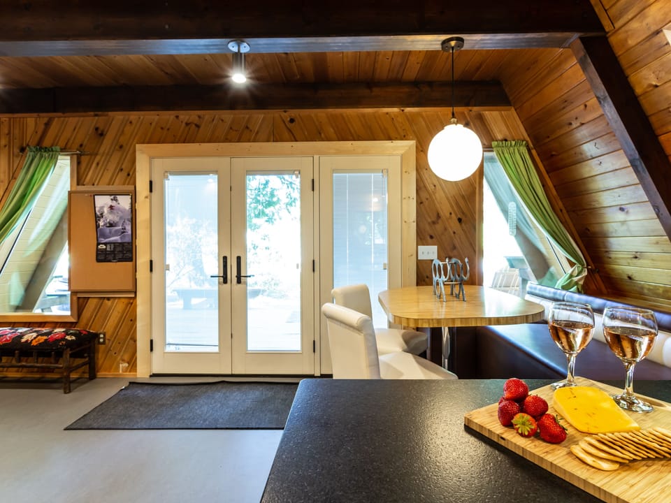 View of front Entry from Kitchen