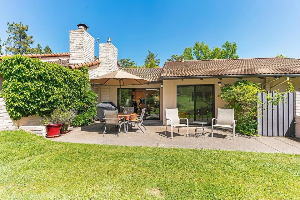 Private Patio with Barbecue