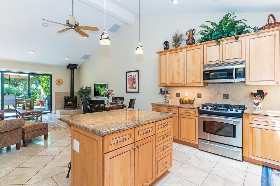 Kitchen Island with Breakfast Bar