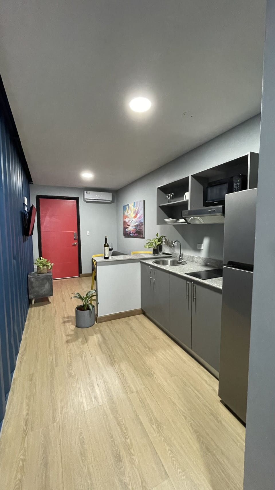 Family Apartment, 1 Full Bed with Sofa bed, Kitchen, City View | Pillowtop beds, blackout drapes, WiFi (free), bed sheets