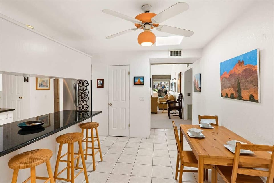 There`s plenty of counter top space to prepare home-cooked meals