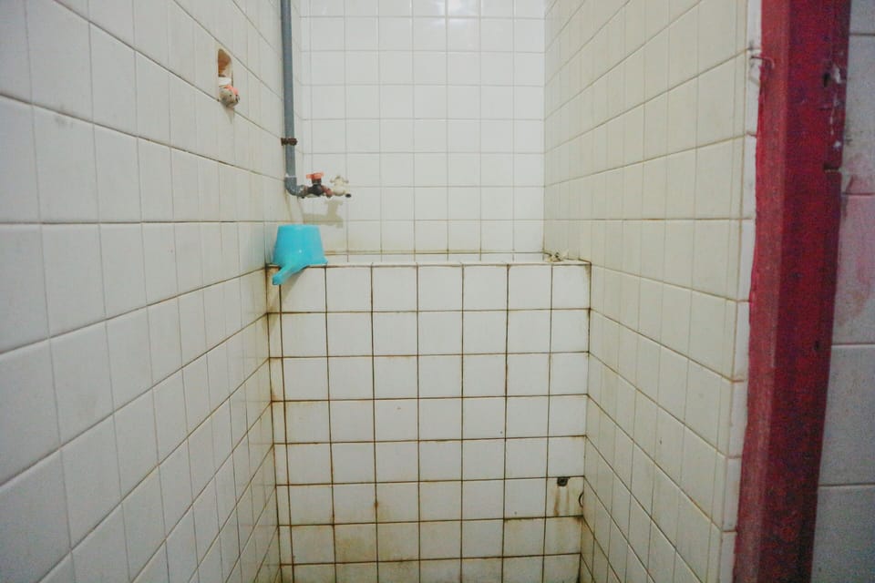 Economy Twin Room | Bathroom | Shower, towels