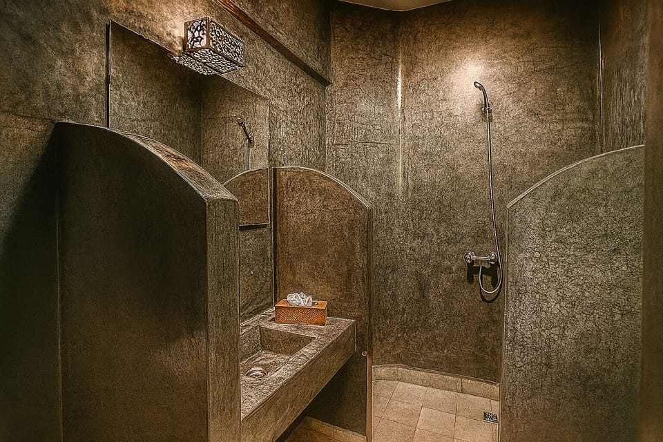 Superior Triple Room (Le Matin) | Bathroom | Shower, hair dryer, towels, soap