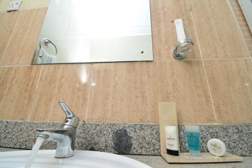 Classic Room | Bathroom | Free toiletries, hair dryer, towels