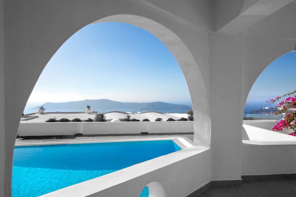 Deluxe Double room with Caldera View | View from room