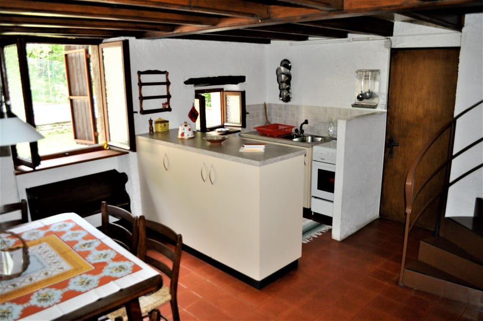 Cottage, 2 Bedrooms, Private Pool, Mountain View | Private kitchen | Coffee/tea maker, cookware/dishes/utensils