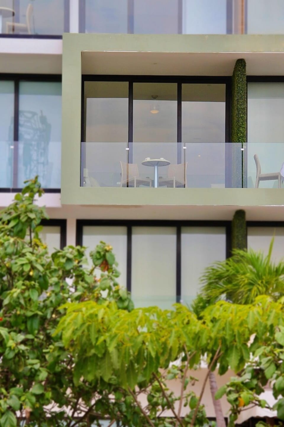 Amazing property building and the balcony view