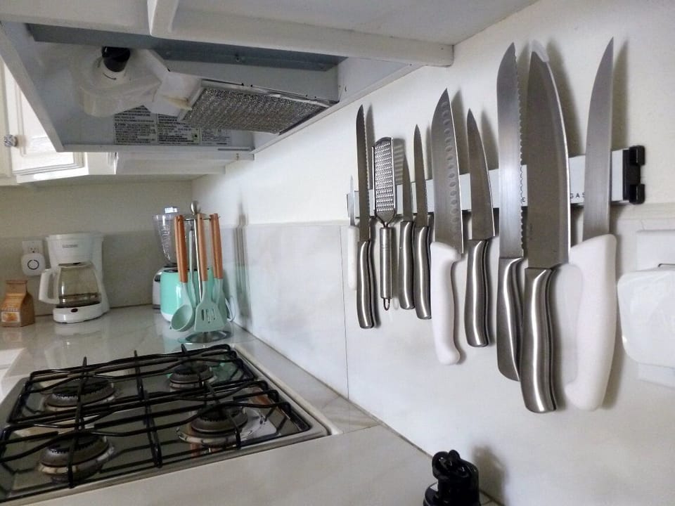 Casa Mar Azul's kitchen is amply stocked with the necessities and then some!