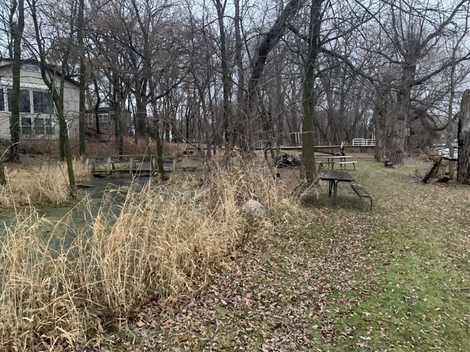 Parcel between both VRBO properties that may be used 