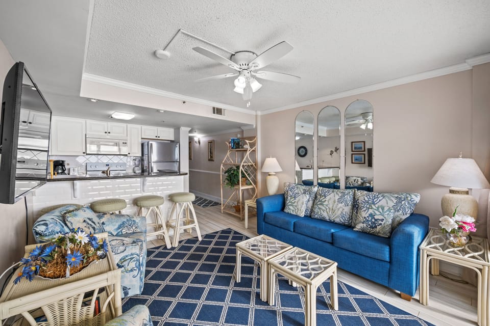 All the comforts of home are waiting for you in this open floor plan.
