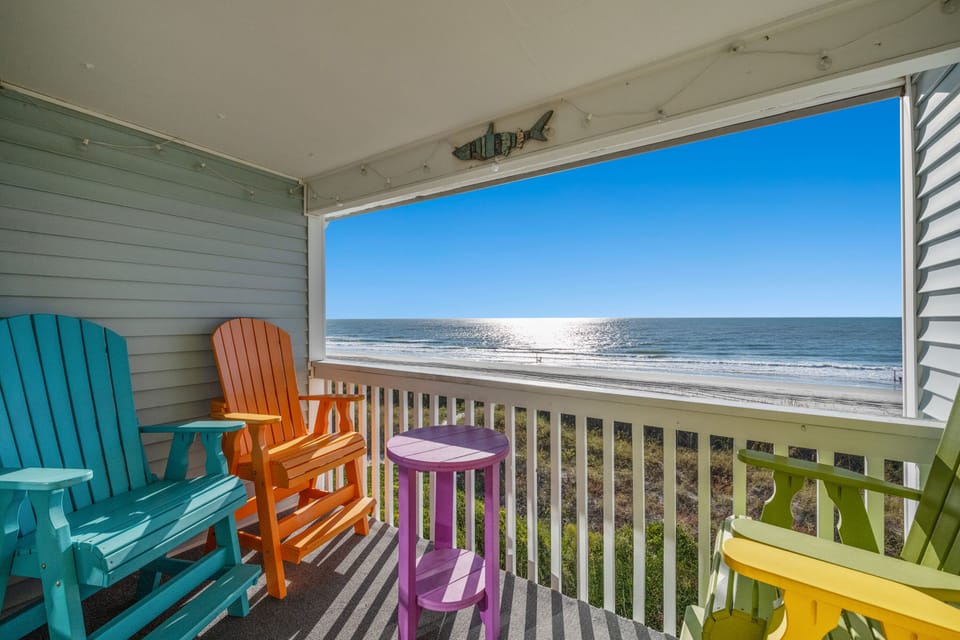 Seize your eyes upon miles of sand & sea from your beautifully furnished balcony