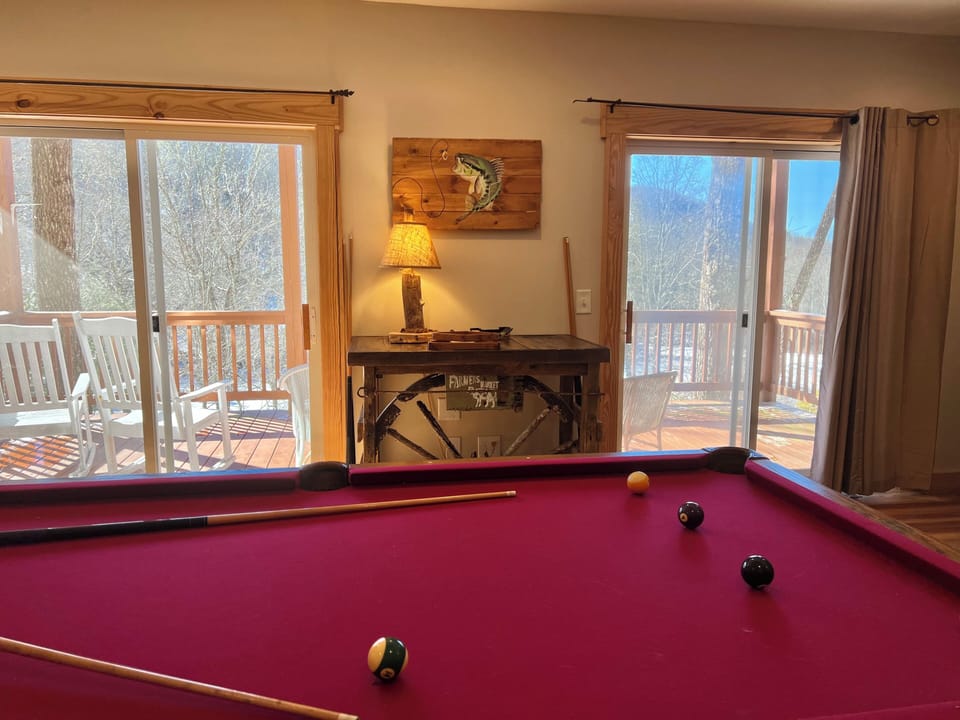 Lower Level Game Room Mear Lower Master BR w/Another Porch & Exterior Staircase 