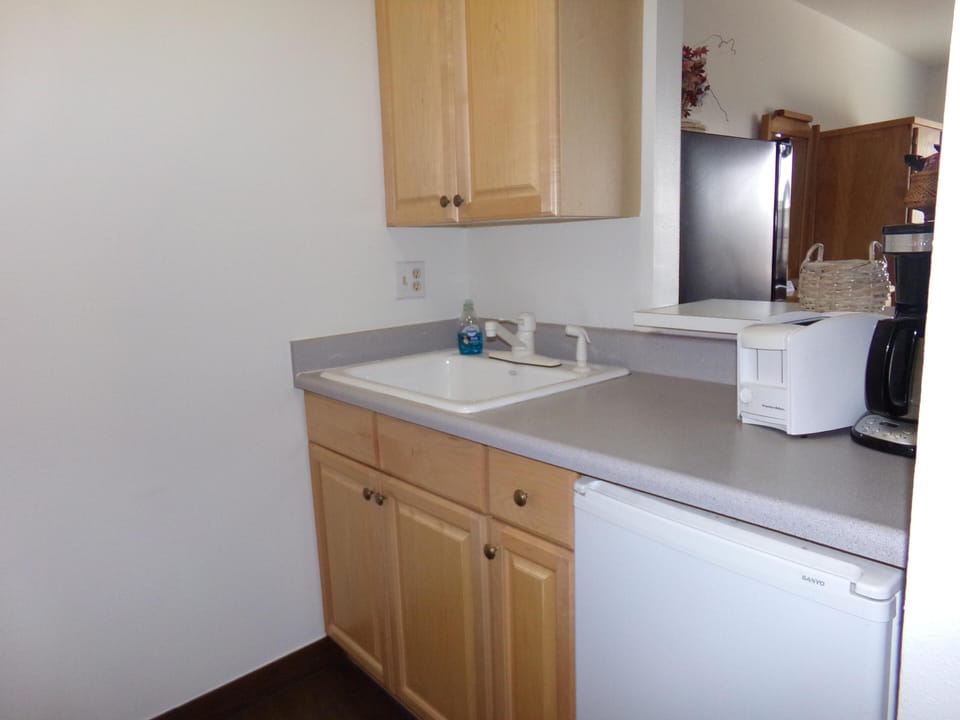 Condo, 1 Queen Bed with Sofa bed (Edgewater Studio 1 Bath EWJP) | Private kitchen | Coffee/tea maker, fridge, microwave, dishwasher
