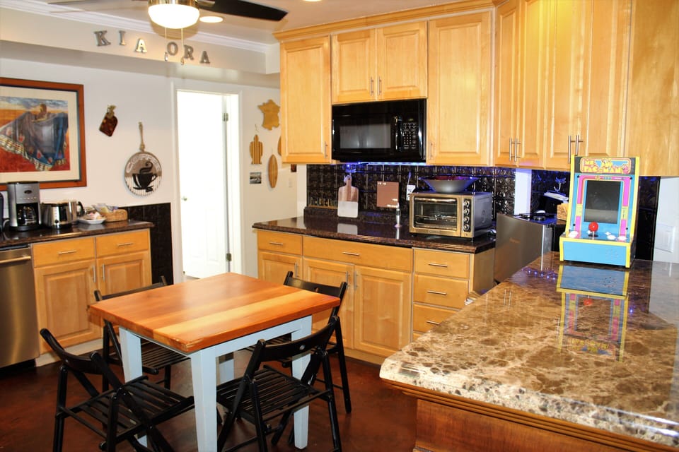 spacious kitchen