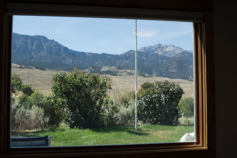 Bedroom window view