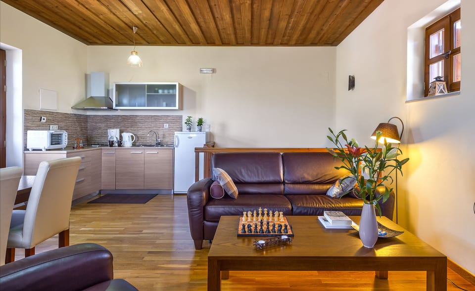Panoramic Duplex (ANEGNORA) | Living area | TV, DVD player