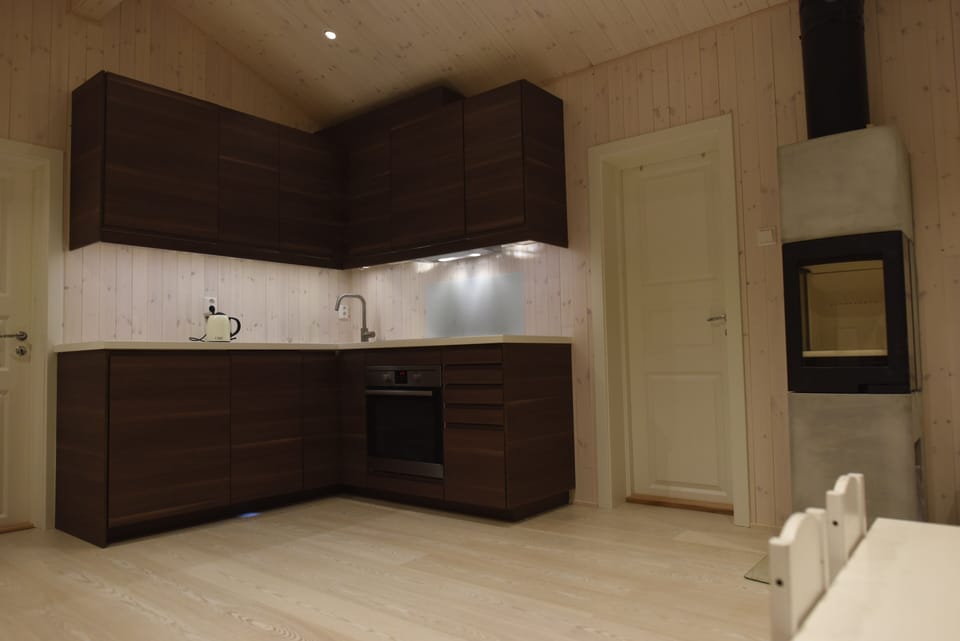 Villa | Private kitchen | Fridge, oven, stovetop, dishwasher