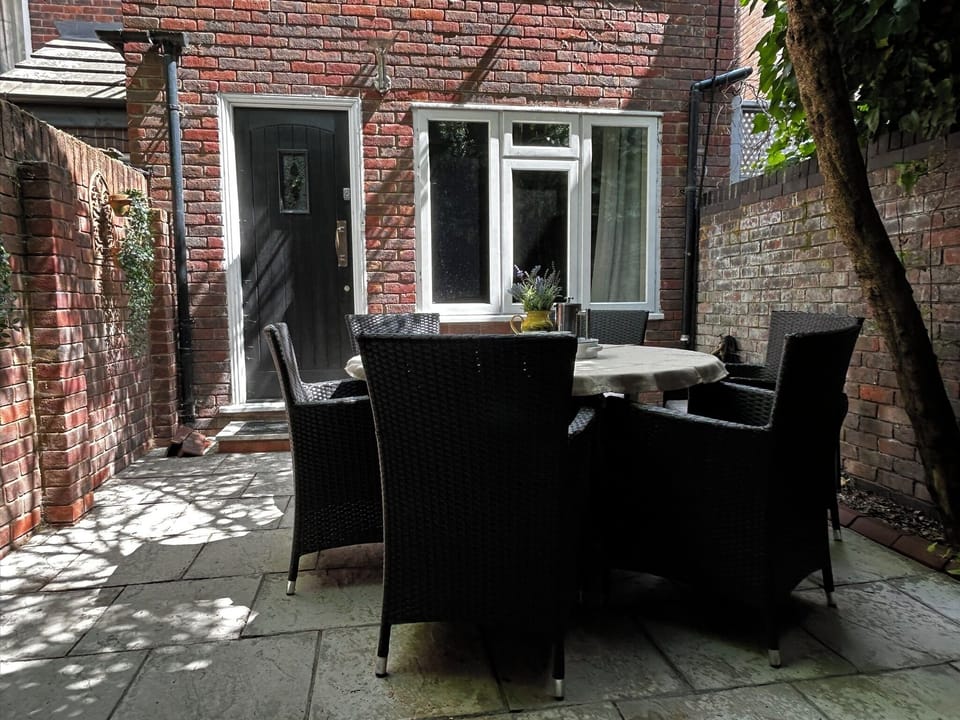 Private garden to the rear of property