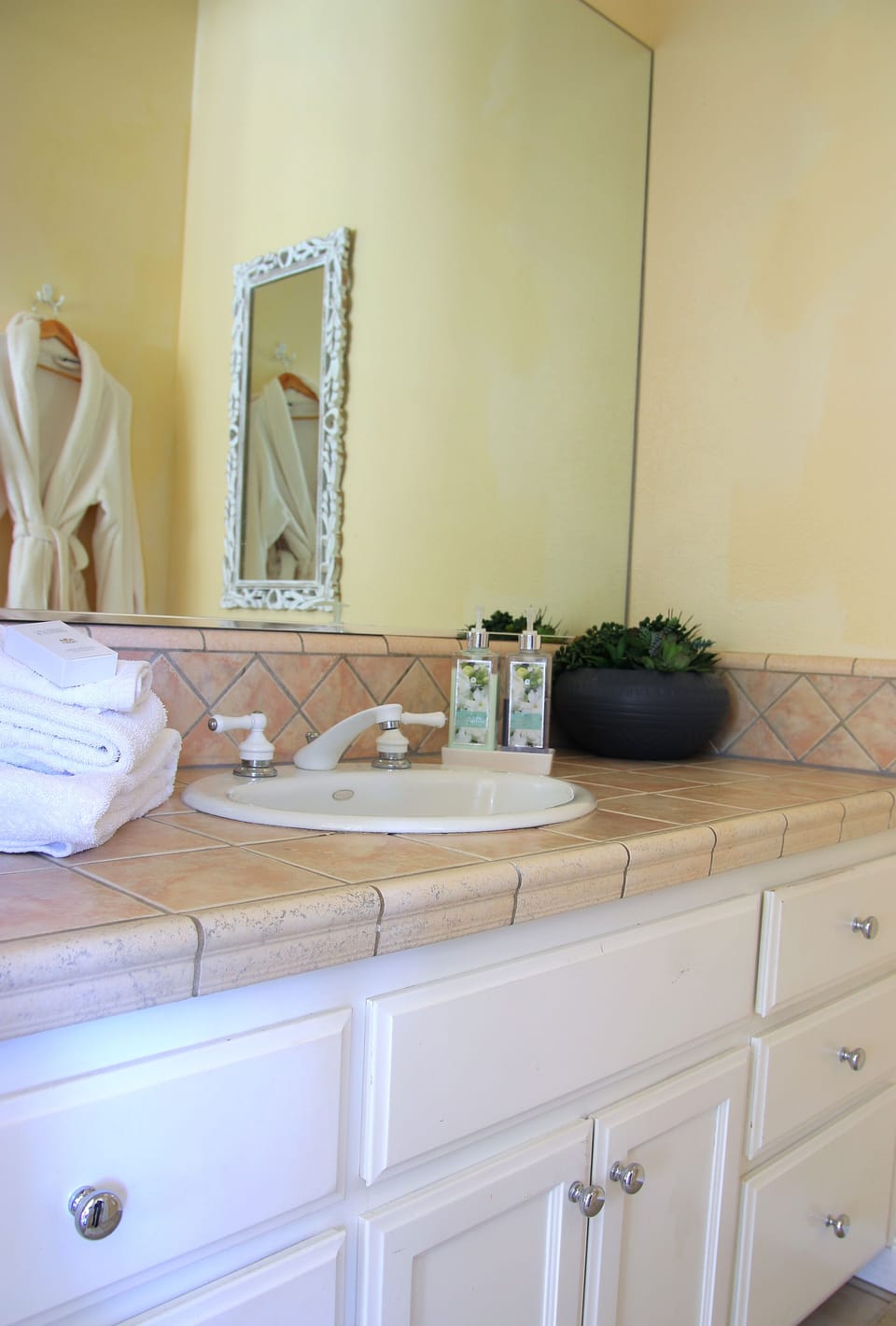 Arbor Vista | Bathroom | Designer toiletries, hair dryer, bathrobes, towels