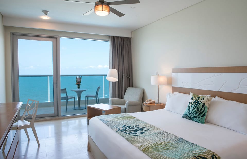Premium bedding, minibar, in-room safe, desk