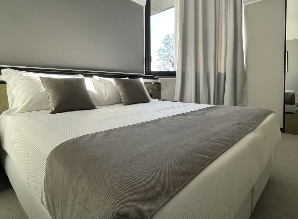 Business Room | Hypo-allergenic bedding available, down comforters, minibar, desk
